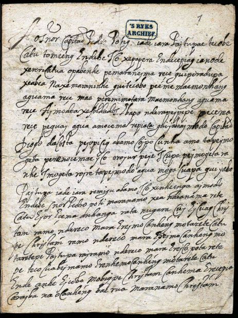 Pesquisa revela troca de cartas em tupi entre indígenas do século 17. Traduzidos pelo professor Eduardo Navarro