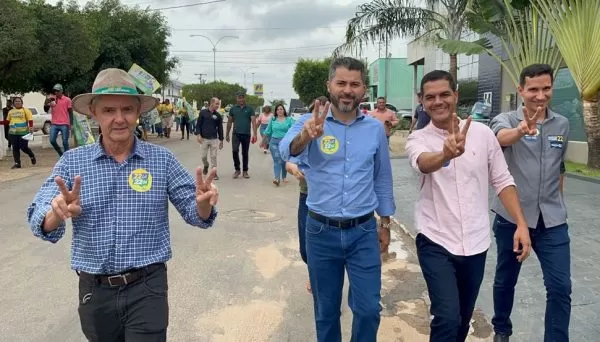 Cássio Gois declara apoio a Marcos Rogério e participa de atividades de campanha do candidato ao governo