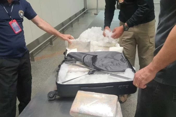 Receita Federal apreende 9,9 kg de ‘supermaconha’ no aeroporto de Brasília