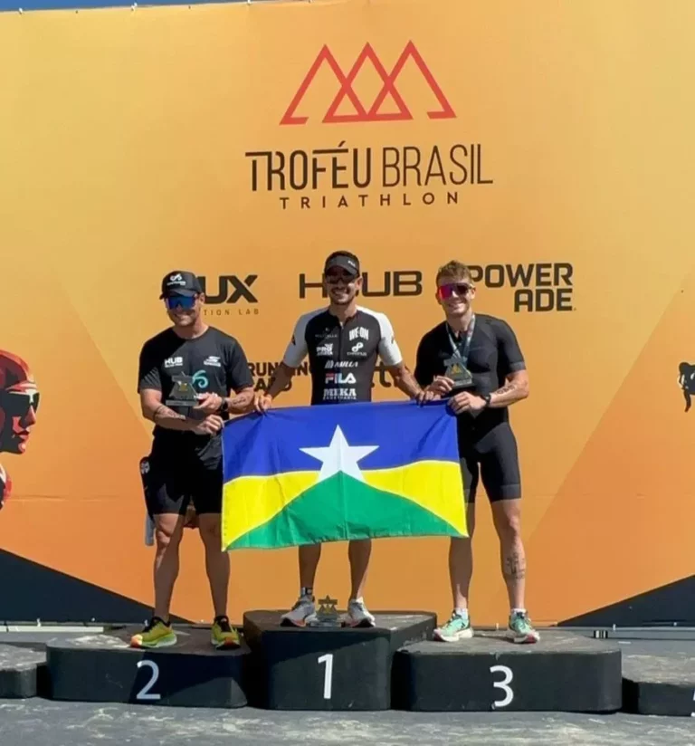 Atleta rondoniense conquista 1° lugar no Troféu Brasil de Triathlon, em São Paulo