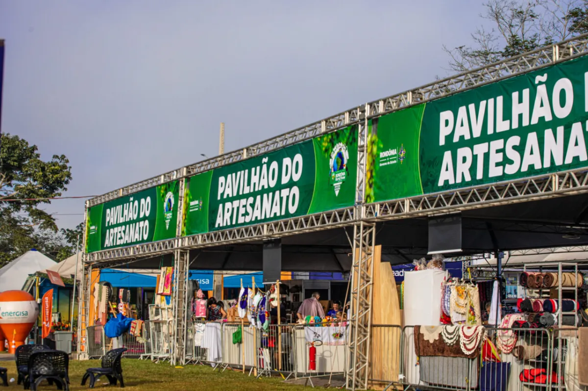 Crescimento e diversidade marcam o pavilhão de artesanato na Rondônia Rural Show Internacional