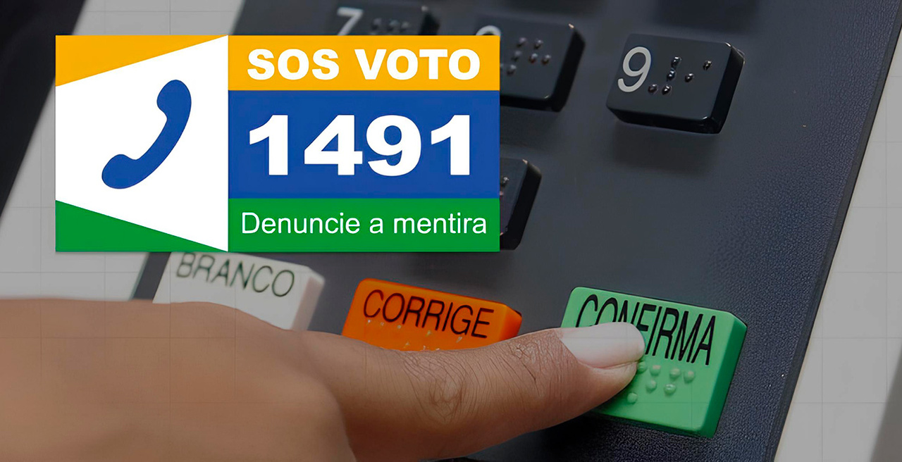 TSE inova e lança o SOS Voto, para denúncias sobre mentiras e desinformação nas eleições