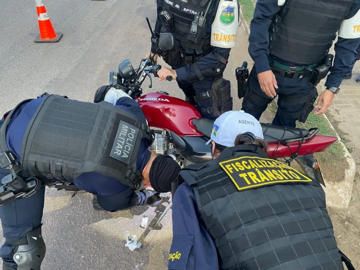 “Operação Duas Rodas, Uma só Vida” do Detran-RO recupera duas motocicletas roubadas, em Porto Velho