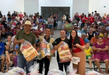 Cássio Gois garante 300 cestas natalinas a famílias em vulnerabilidade em Nova Brasilândia