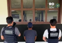 Foragido da Justiça de Minas Gerais é preso em Cacoal