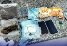 Três suspeitos são presos e quase 1,6 kg de drogas é apreendido em ação da PM em Pimenta Bueno