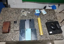 Operação conjunta prende dois suspeitos de tráfico e apreende drogas, armas e equipamentos em Cacoal